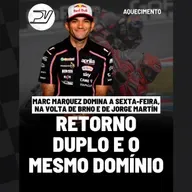 MARC MARQUEZ DOMINA A SEXTA-FEIRA, NA VOLTA DE BRNO E DE JORGE MARTÍN!