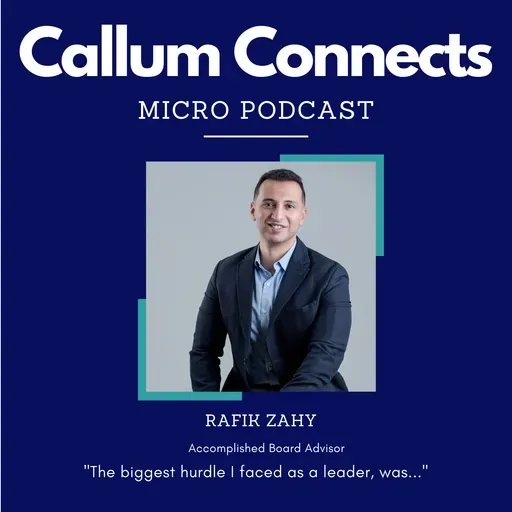 Rafik Zahy- My biggest hurdle as a leader.