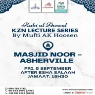 05 September 2025 - KZN Lecture Series