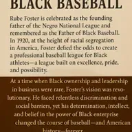 351: Andrew Rube Foster: Honoring the Father of Negro League Baseball #FarewellRube #LegacyLivesOn #FatherOfBlackBaseball #BlackEnterprise #BlackBusiness #EconomicPower