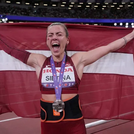 Sporta karaliene vieglatlētika. Sagaidām pasaules vicečempioni šķēpmešanā Aneti Sietiņu