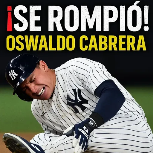 ¡HORROR en los Yankees! Oswaldo Cabrera sufre brutal lesión en el tobillo 😱