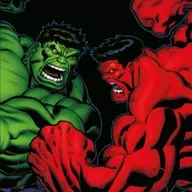 Hulk Rojo-Cuando el Gigante Esmeralda se enfrentó a su némesis