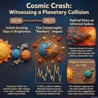 Gaia20ehk: A Planetary Collision That Shapes New Worlds