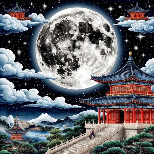 Император Мин Сюань и небесный дворец