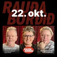 Rauða borðið 22. okt - Stjórnarskrá, baráttubíó, breytingarskeiðið, kyn og gervitónlist