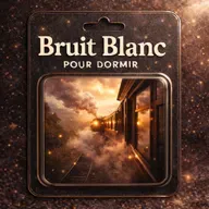1 H Bruit Blanc pour DORMIR | Ambiuance dans un train à vapeur