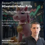 Pinkes Einhorn 2025 für die größte Realitätsverweigerung in der Kategorie Wirtschaft