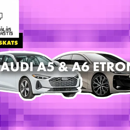 Automašīnu Audi A5 un A6 e-tron apskats