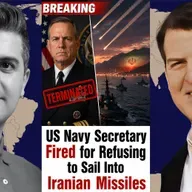 David Pyne: US Navy Secretary Fired for Refusing to Sail Into Iranian Missiles