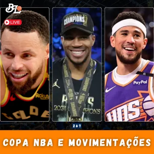 Podcast #267 - O que está acontecendo com o Warriors, os grupos da Copa NBA e o contrato de Booker