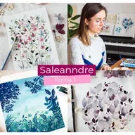{Rediff} #52 Saleanndre, passion aquarelle
