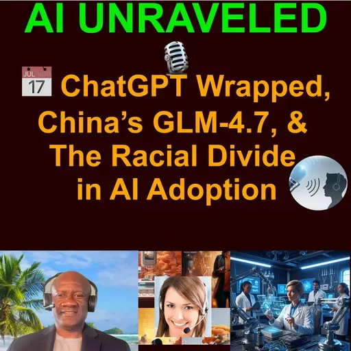 AI Daily News Rundown: 📅 ChatGPT Wrapped, China’s GLM-4.7, & The Racial Divide in AI Adoption
