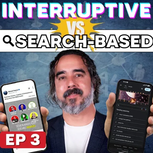 How Social Media Advertising Works (INTERRUPTIVE VS SEARCH BASED) | Episode 3
