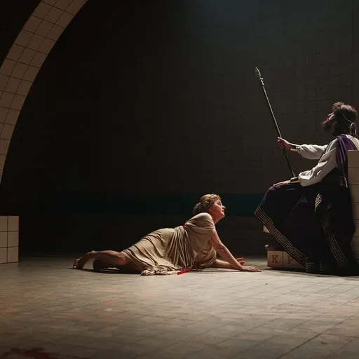 Nekontrolēta kaislība un sarežģītu ētikas jautājumu šķetināšana Valmieras teātra "Mēdejā"