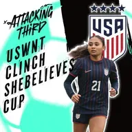 Thompson goal clinches SheBelieves Cup |  USWNT vs. Colombia Full Review | Attacking Third (Soccer 3/07)