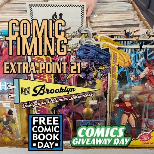 Extra Point 21: Brooklyn Independent Comics Showcase & Free Comic Book Day/Comics Giveaway Day 2026