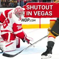 Red Wings shutout in Vegas, despite bounce back performance from John Gibson