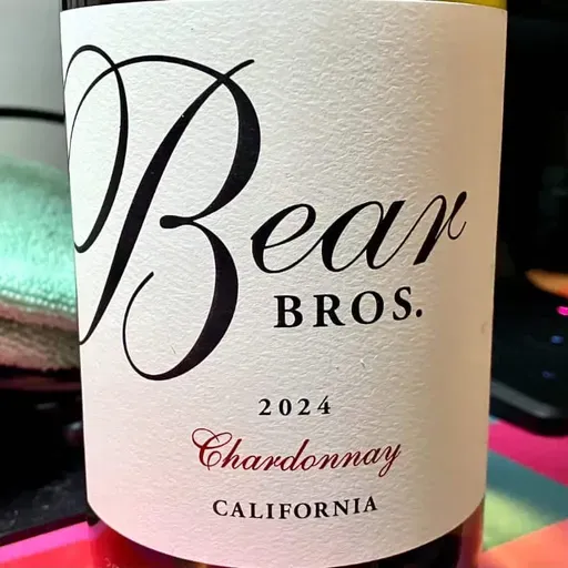 Bear Bros California Chardonnay 2024