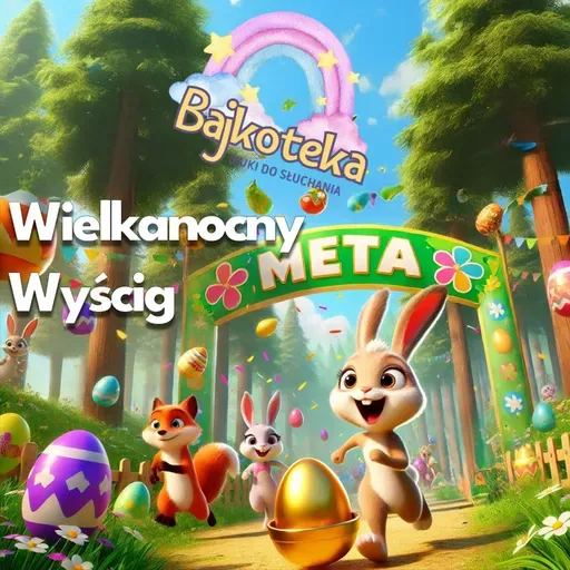 🐣 Wielkanocny Wyścig – bajka dla dzieci o przyjaźni, przygodzie i leśnej niespodziance - audiobook 🌲