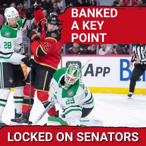 POST CAST: THOMAS CHABOT INJURED, BRUTAL REFS COST OTTAWA SENATORS IN OT LOSS VS DALLAS STARS
