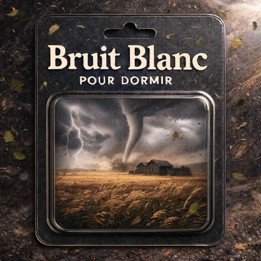 Bruit Blanc 1 H pour DORMIR : Vent fort pour la relaxation
