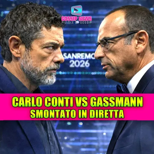 Carlo Conti smonta Gassman in diretta e lo fa a pezzi: la Rai mente da settimane?