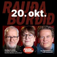 Rauða borðið 20. okt - Sundabraut, umhverfismál, flóttafólk, fjölmiðlar og transréttindi