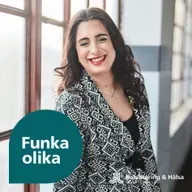 Parimah avdramatiserar blindhet med humor