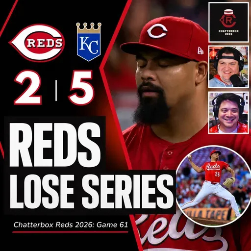 Game 61 - Royals 5, Reds 2 (Reds Lose Series as Tony Santillan Struggles Continue)