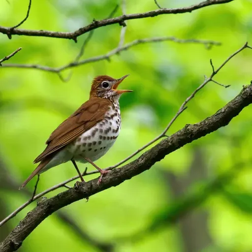 Wood Thrush Thrive In Health Forests