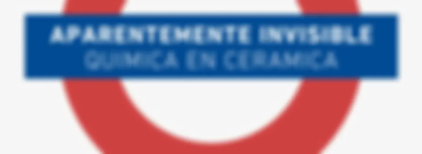 Aparentemente invisible. La química en la cerámica.