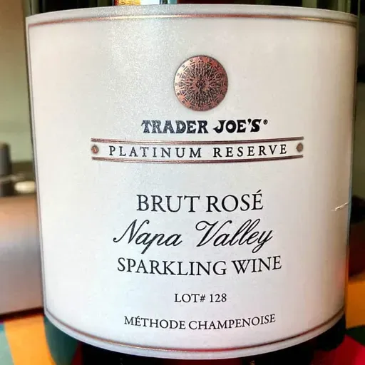 Trader Joe’s Platinum Reserve Napa Valley Brut Rosé