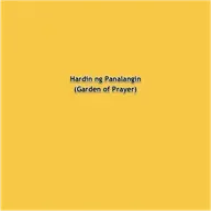 Hardin ng Panalangin (Garden of Prayer) 2025-05-02 18:00