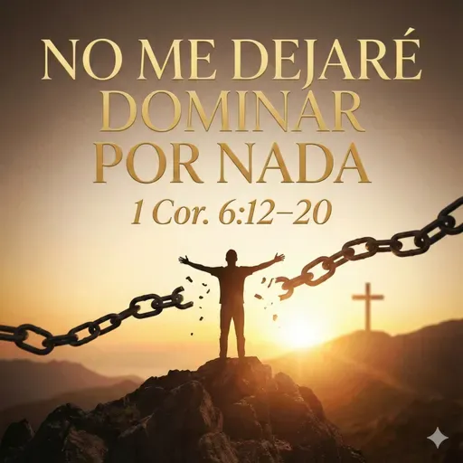 No me dejaré dominar por nada | 1 Cor. 6:12–20 | Ps. Joel Collado