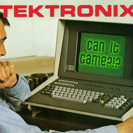 The Tektronix 4051 - Wonder Computer of the Mid 1970s! BUT CAN IT GAME!? Find out on ARG PRESENTS!
