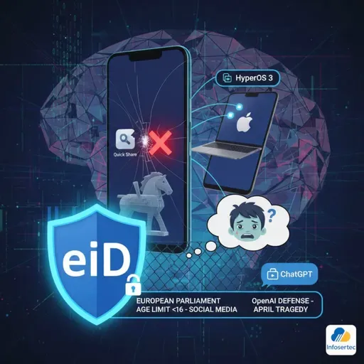 Radiogeek 2788 - La UE intenta vigilar a los usuarios de redes sociales en favor de limitar el acceso a los menores de edad