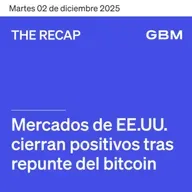 THE RECAP 02-12-25 | Mercados de EE.UU. cierran positivos tras repunte del bitcoin.