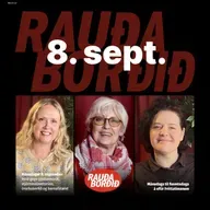 Mánudagur 8. september - Þjóð gegn þjóðarmorði, stjórnmálaveturinn, örorkukerfið og barnafátækt
