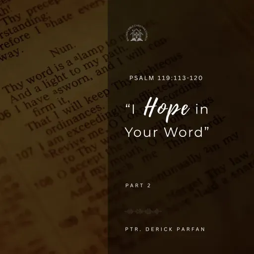 Psalm 119:113-120 • I Hope in Your Word
