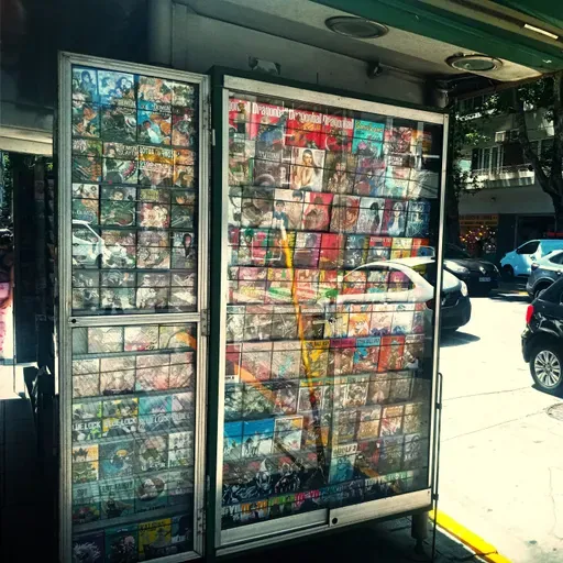 Los "Puestos de Diarios, Revistas, Mangas" y el paso del Tiempo - (Editorial Bebop)