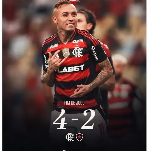 Flamengo 4 x 2 Botafogo PB