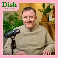 Chris McCausland enjoys our cottage pie and a ginger beer