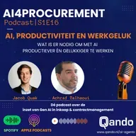 S1E16 | AI, Productiviteit en werkgeluk | AI4Procurement powered by Qando!