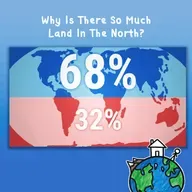 Why Is There So Much Land In The North?