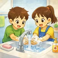 [HSK 2] 小美教小宝洗手 - 小美 Teaches 小宝 to Wash Hands