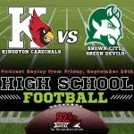 High School Football Week 5 Replay: Kingston at Brown City