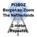 PI3BOZ 145.625 MHz Bergen op Zoom Repeater