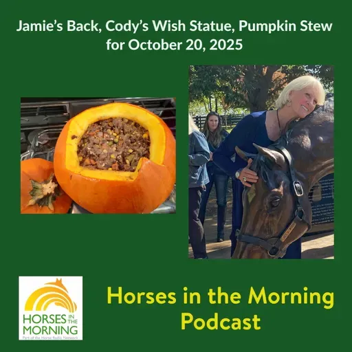 Jamie’s Back, Cody’s Wish Statue, Pumpkin Stew for October 20, 2025