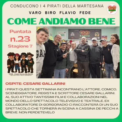 #CAB - Ospite : Cesare Gallarini - S7 - P23